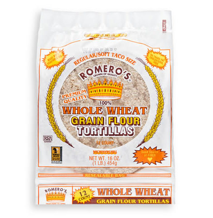 Whole Wheat Tortillas